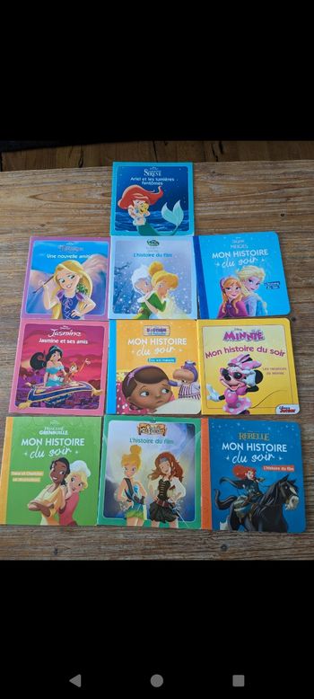 Lot de 10 livres Monsieur Histoire du Soir