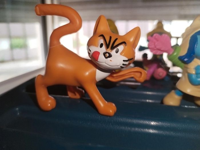 Lot de 10 petites figurines de schtroumpfs - photo numéro 7