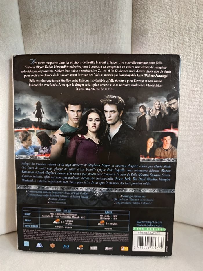 Blu-ray " Twilight chapitre 3 " - photo numéro 2