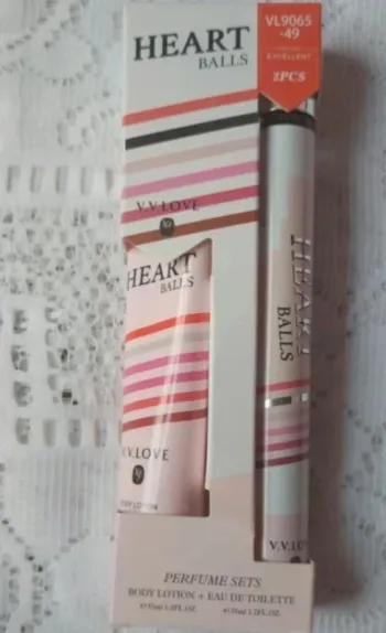Coffret parfum & V.V Love Heart Balls - Neuf