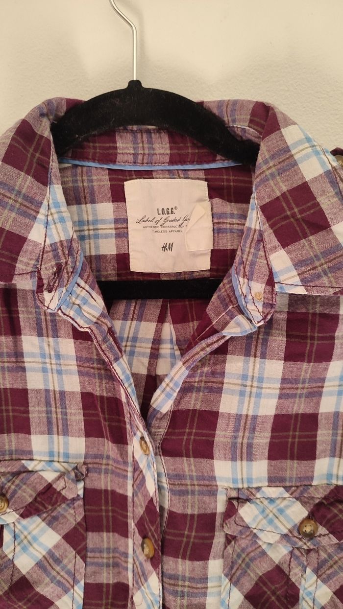 Top chemise y2k t34 - photo numéro 3