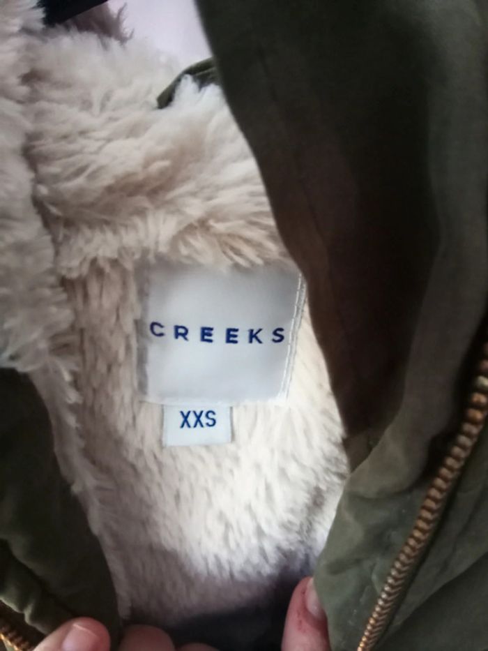 Manteau creeks fille XXS 10 ans - photo numéro 2