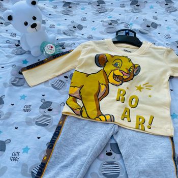 Ensemble simba jaune