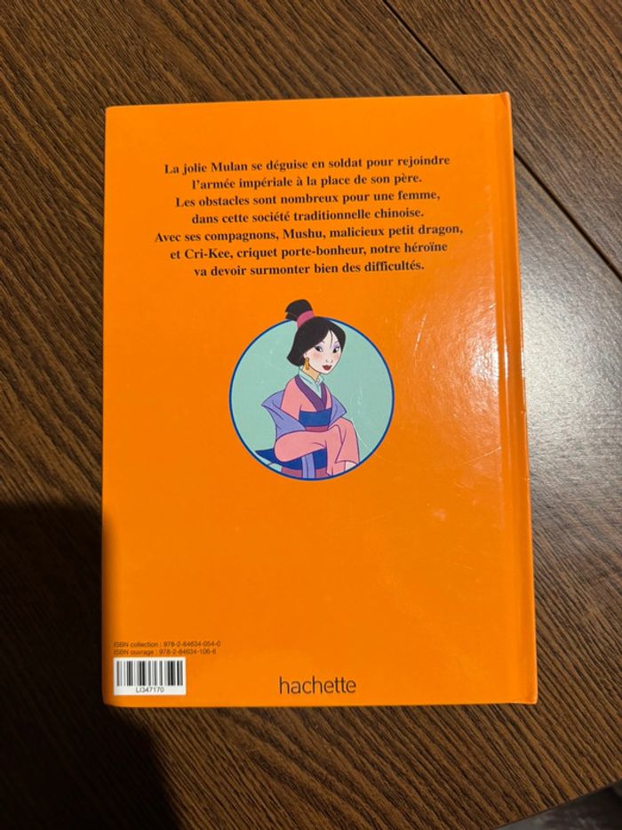 Livre mulan Disney - photo numéro 2