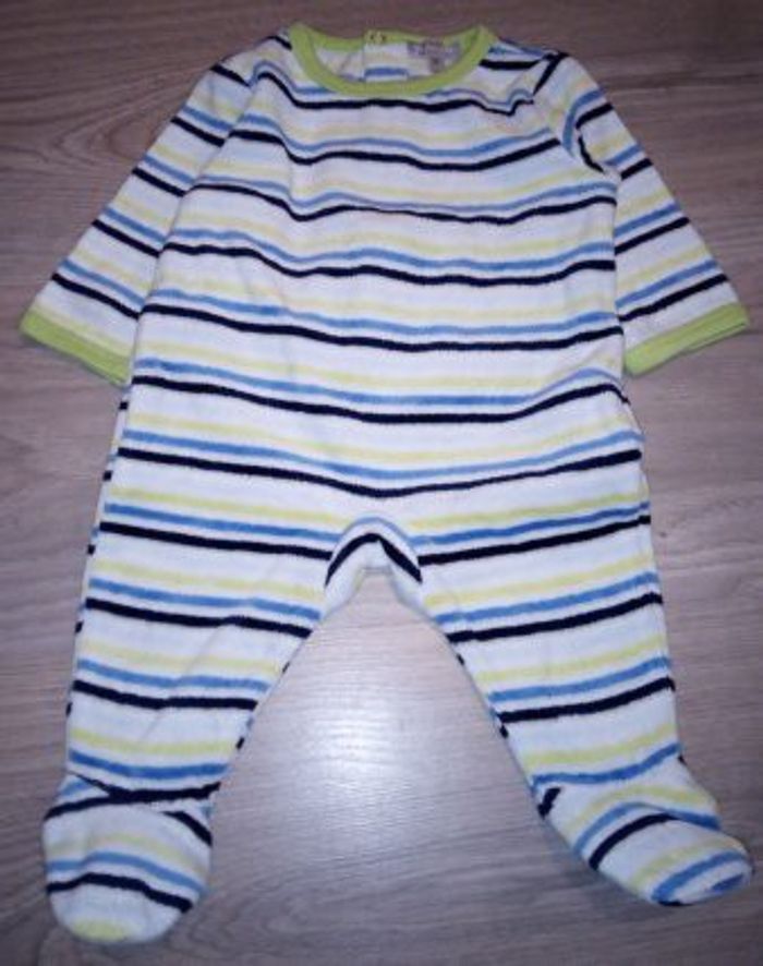 Pyjama rayé 1 mois