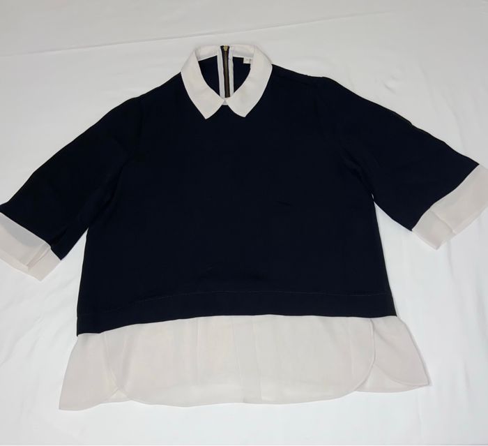 Chemise alba conde couleur noir et blanc
