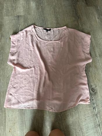 Teeshirt manche courte rose 44 newlook