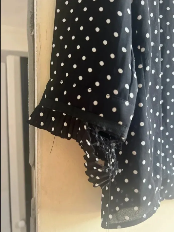 Sublime chemise Zara vintage tendance pour couturière - photo numéro 4