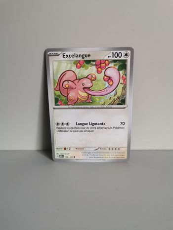 Carte Pokémon Excelangue 108/165