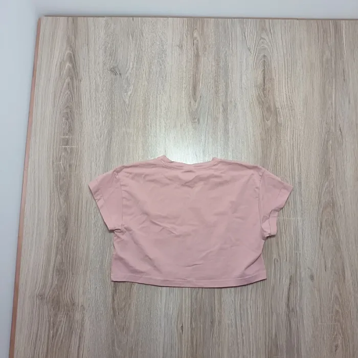 Teeshirt gymshark femme rose XS crop top - photo numéro 4