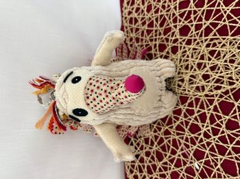 Les Déglingos Pikos le hérisson Original peluche beige