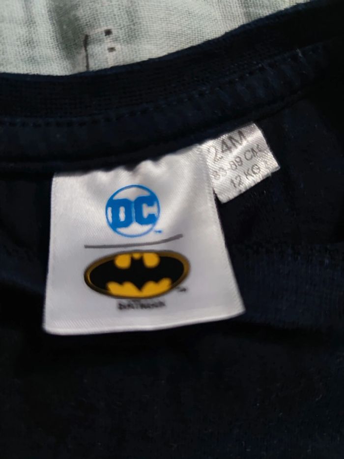 T-shirt Batman T.24 mois - photo numéro 2