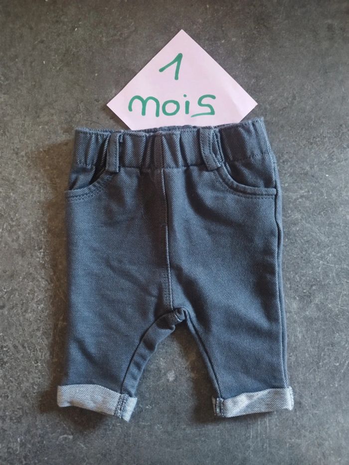 Jegging gris 1 mois