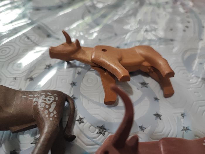 Playmobil 3 Longhorn vache boeuf - photo numéro 10