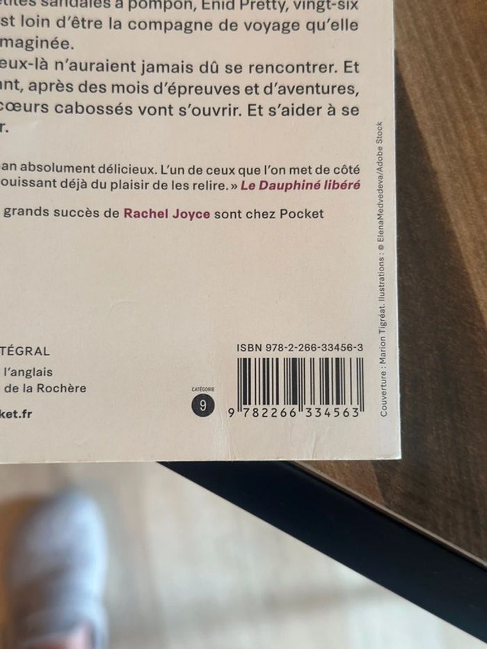 Livre L’inoubliable voyage de Miss Benson – Rachel Joyce - photo numéro 6