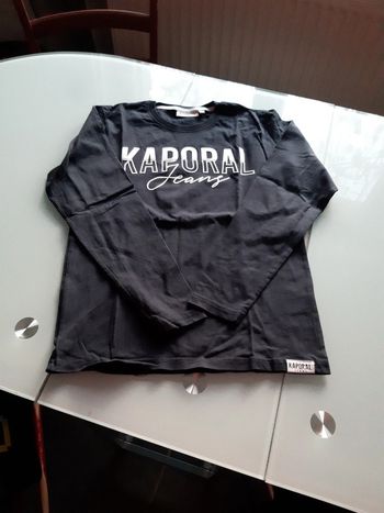 T-shirt manches longues Kaporal 12 ans Neuf