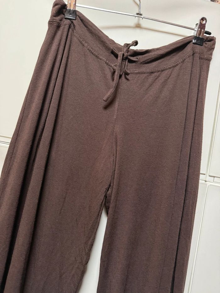 Pantalon large femme marron taille xl - photo numéro 2