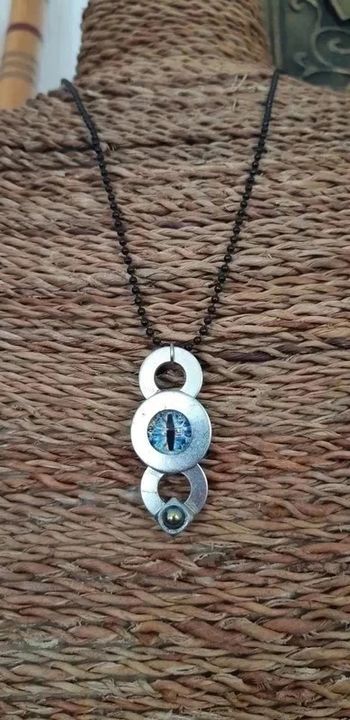 Collier style indus gothique neuf
