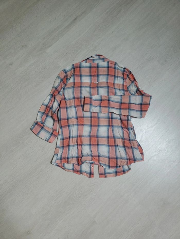 Chemise à carreaux - Camaïeu - taille 36 - photo numéro 4