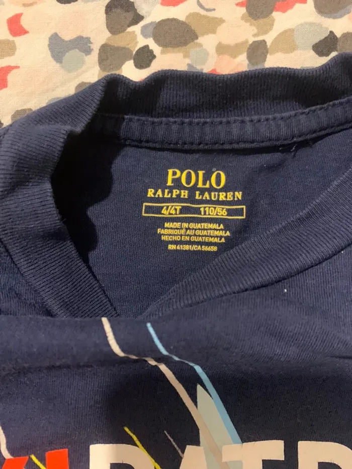 T-shirt polo Ralph Lauren 4 ans - photo numéro 4