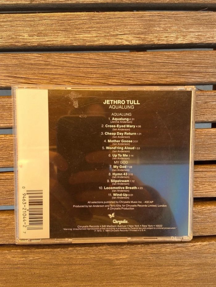 Jethro Tull - Aqualung - photo numéro 4