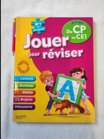 Cahier de vacances cp vers ce1