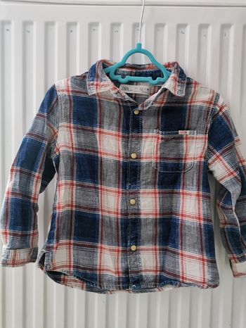 Chemise à carreaux surchemise bucheron