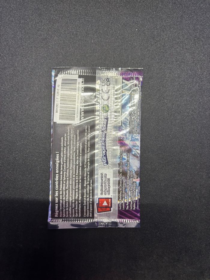 Lot de 3 Booster Pokémon règne de glace neuf - photo numéro 2