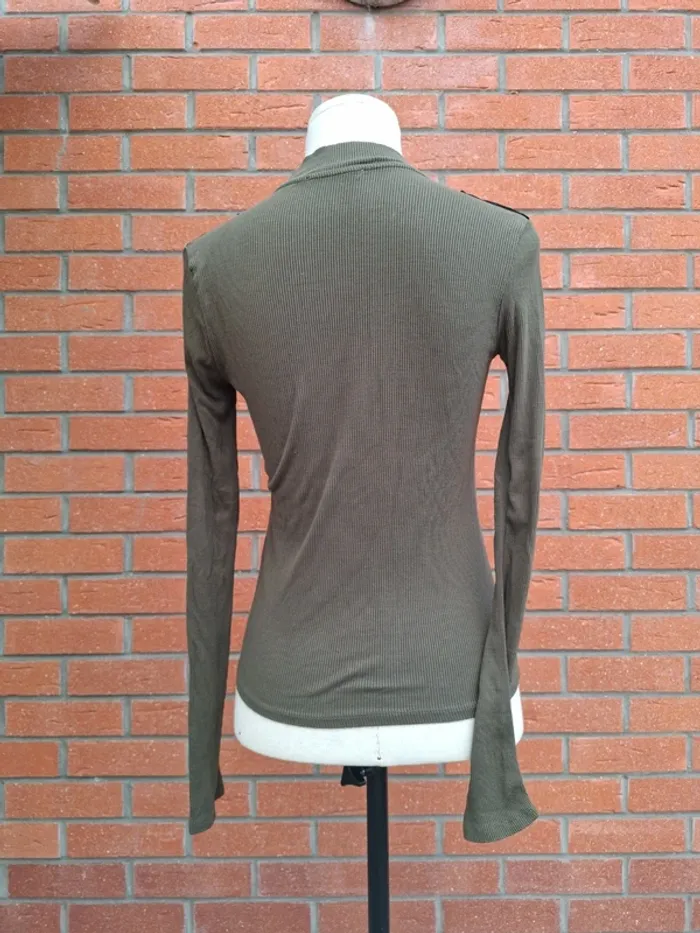 T-shirt longue manche zara T38 - photo numéro 3