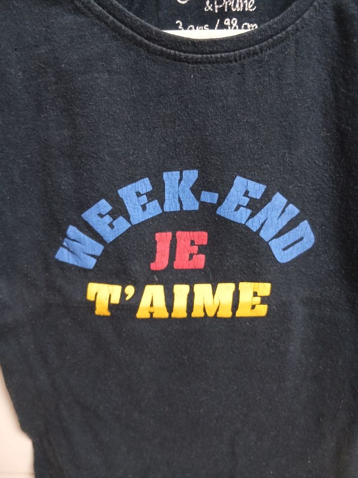 T-shirt manches courtes Charlie & Prune MIXTE - photo numéro 3