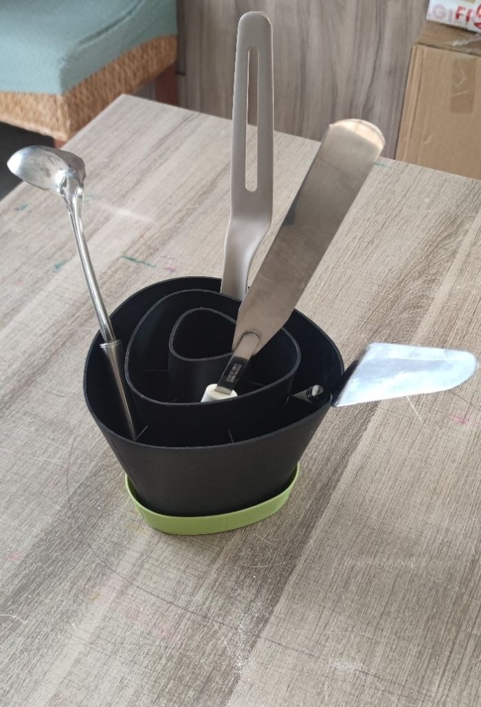 Pot à ustensiles de cuisine Tupperware – modulable - photo numéro 4