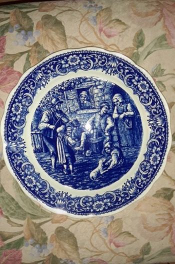 Grand plat BOCH BELGIUM