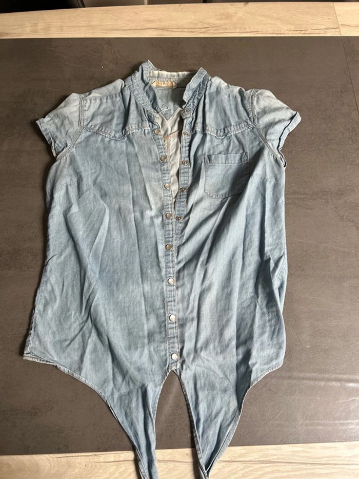 Chemise en jean taille L