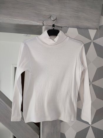 Maillot manche longue col roulé