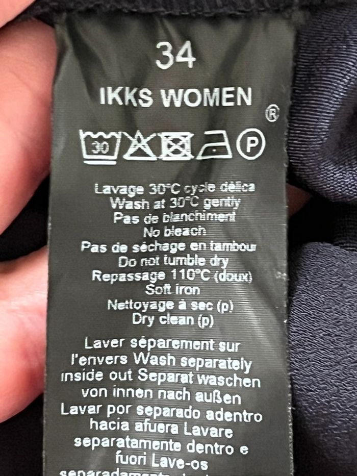 Combishort col en V marine Ikks XS - photo numéro 7