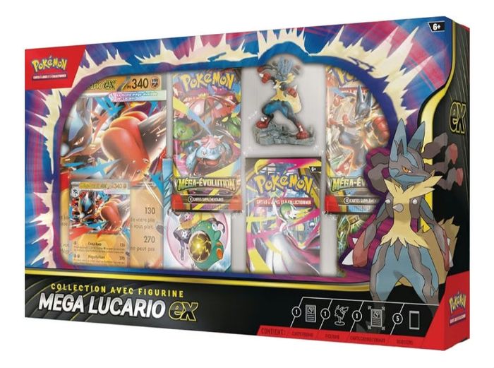 Coffret Méga Lucario-ex neuf - photo numéro 2