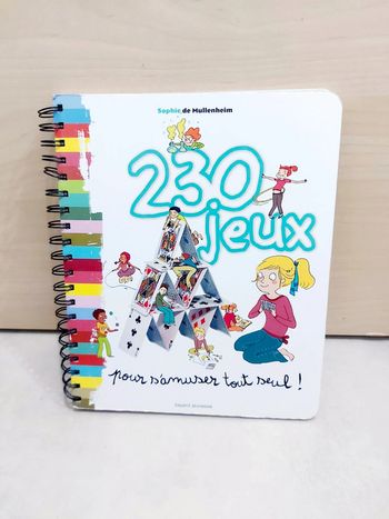 📚 Livre jeux : 230 jeux pour s'amuser tout seul