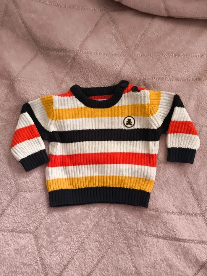 Pull 3 mois lulu castagnette
