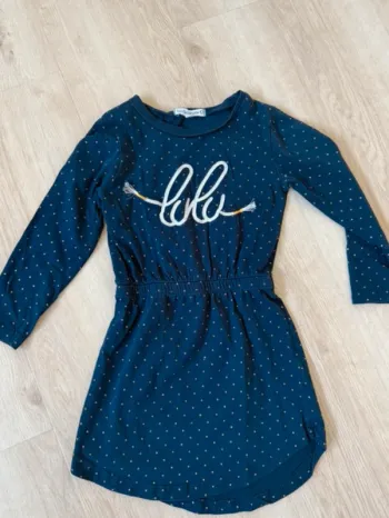 Robe Lulu Castagnette manches longues 4 ans