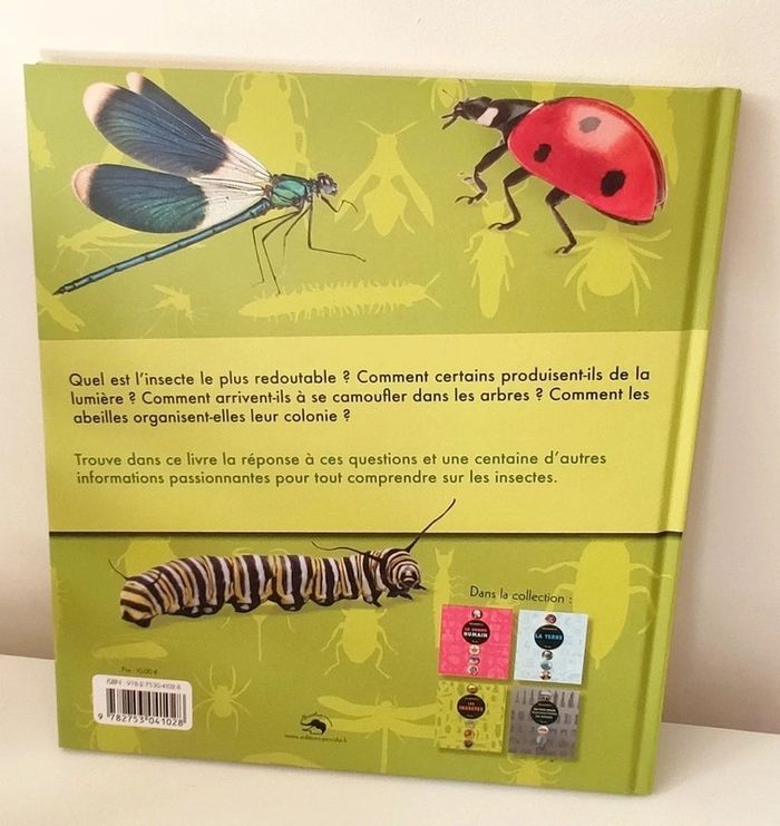 Livre tout comprendre sur les insectes comme neuf - photo numéro 2