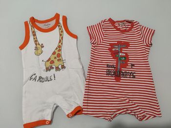 Lot de deux combishort