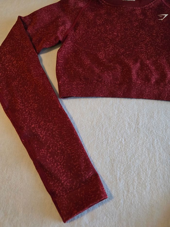 Ensemble Gymshak bordeaux/rouge - photo numéro 7