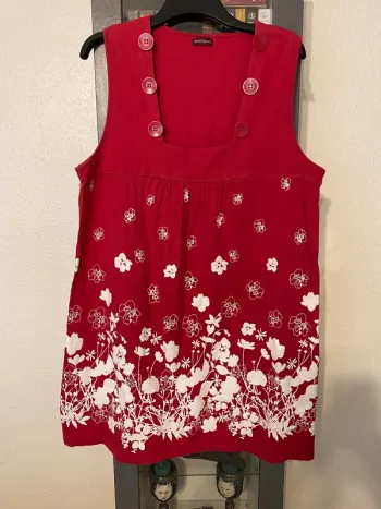 jolie robe tunique été rose fushia taille 54 Blancheporte