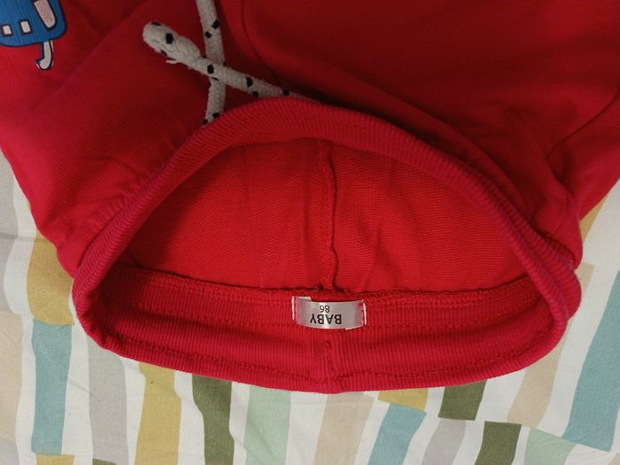 Pantalon rouge 86 cm - photo numéro 4