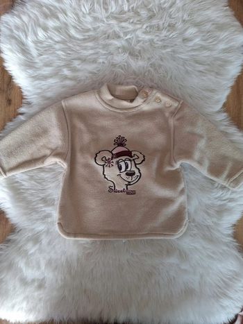 Pull hiver fille 74cm