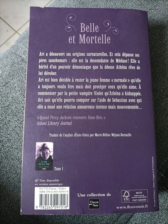 Livre belle et mortelle - photo numéro 2