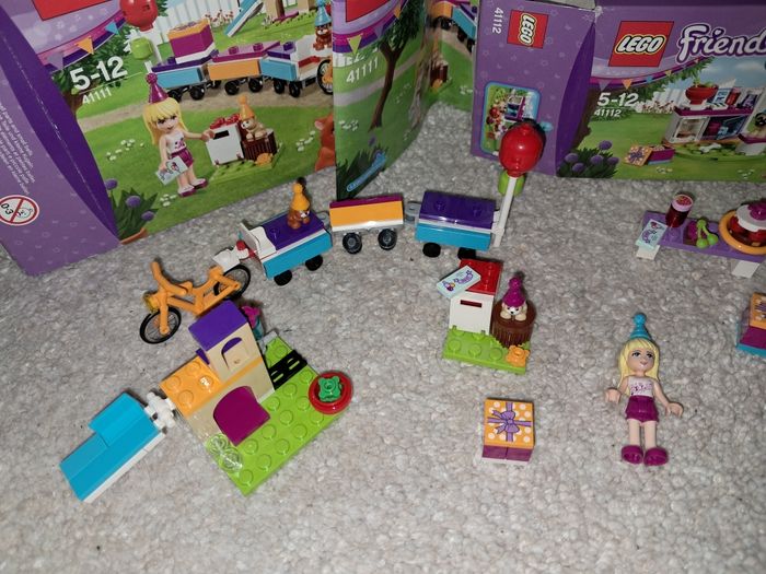 Lego Friends - Le train des animaux - 41111 et Le goûter du chiot - 41112 - photo numéro 2