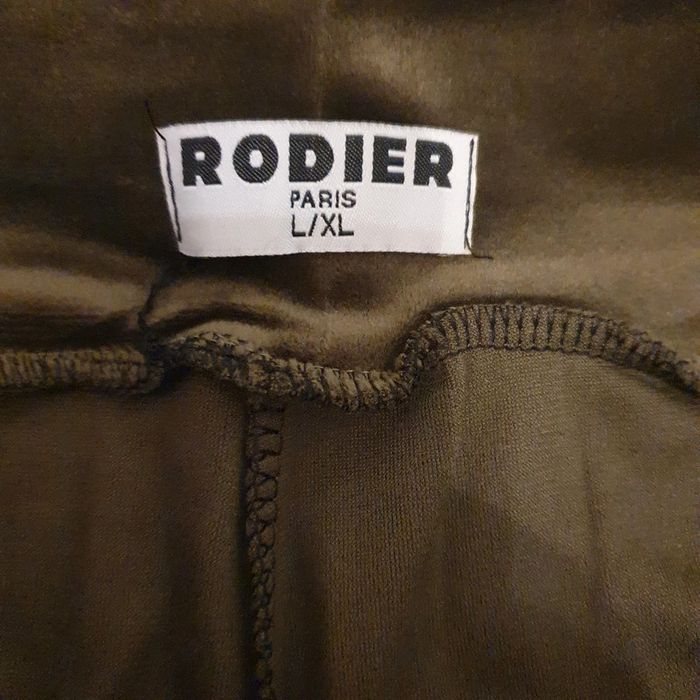 Pantalon femme Rodier vert foncé Taille L/XL - photo numéro 3