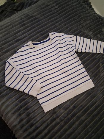 Pull à rayures Kiabi 6 ans