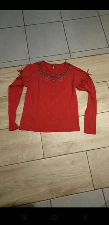 T-shirt fille franges orchestra 12 ans